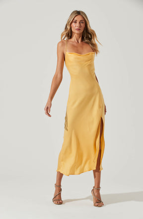 Plunge Neck Flare Dress - This dress is a cool option to pull off your holiday look. It comes with a plunge neck that adds to its appeal.