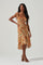 Sticky add to cart - Devereaux Cutout Floral Midi Dress
