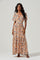 Sedona Floral Back Cutout Maxi Dress