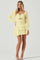Marietta Cinched Bust Cutout Mini Dress