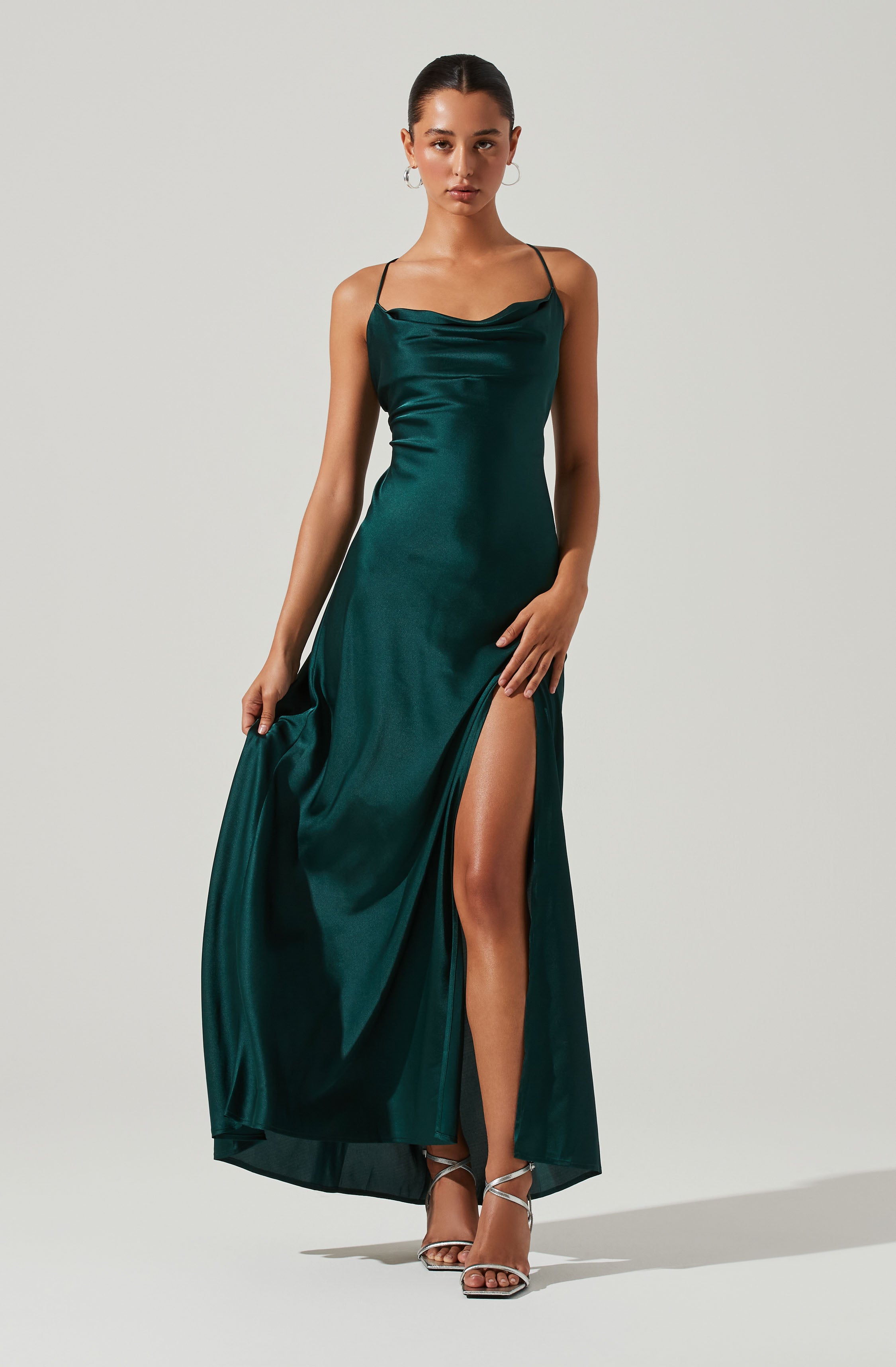 Palisades Cowl Neck Maxi Dress – ASTR The Label