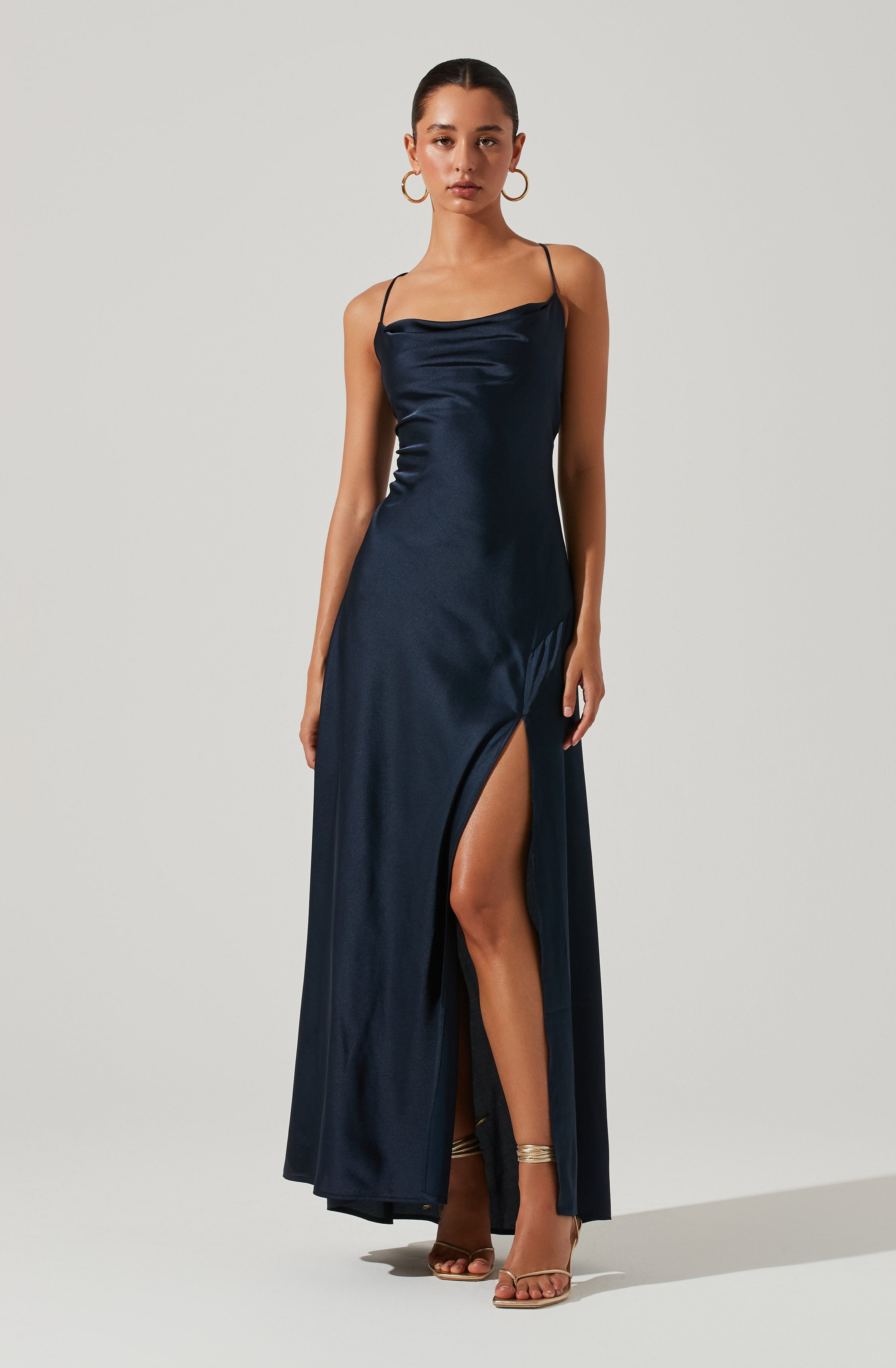 Palisades Cowl Neck Maxi Dress – ASTR The Label