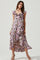 Sticky add to cart - Wilshire Ruffle Open Back Floral Midi Dress