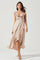 Wilshire Ruffle Open Back Midi Dress