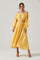 Cassian Cutout Off Shoulder Midi Dress