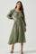 Cassian Cutout Off Shoulder Midi Dress