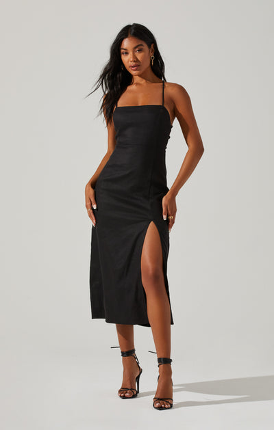 Brayden Strappy Back Midi Dress