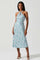 Sandrine Floral Halter Midi Dress