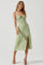 Avalee Ditsy Floral Cutout Midi Dress