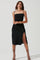 Sticky add to cart - Geller Ruched Cutout Midi Dress