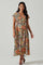 Miranda Floral Print Midi Dress