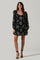 Avila Floral Cutout Mini Dress
