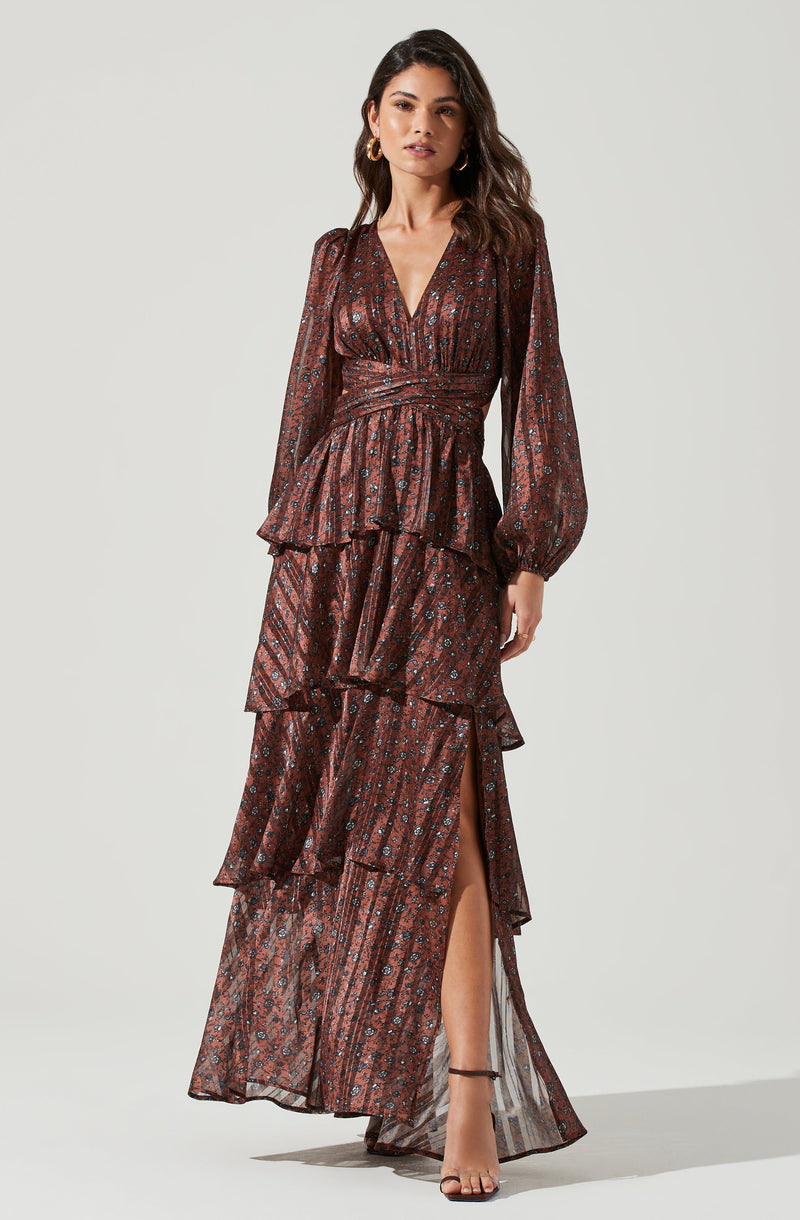 White Split Neck Sheath Dress - This Bohemian-inspired dress is sure to turn a few heads. Turn your style up a notch by pairing this gorgeous piece with a contrasting blazer and a pair of pumps.