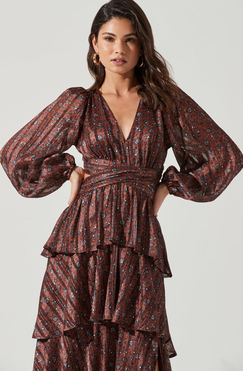 White Split Neck Sheath Dress - This Bohemian-inspired dress is sure to turn a few heads. Turn your style up a notch by pairing this gorgeous piece with a contrasting blazer and a pair of pumps.