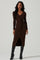 Vesper Ribbed Knit Sweater Midi Dress