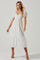 Itzel Eyelet Puff Sleeve Midi Dress