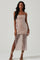 Jewel Sequin Midi Dress