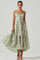 Yamila Floral Eyelet Midi Dress