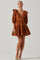 Nixi Ruffle Tiered Mini Dress