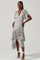 Adella Floral Ruffle Midi Dress