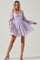 Carina Open Back Mini Dress