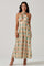 Giova Floral Halter Midi Dress