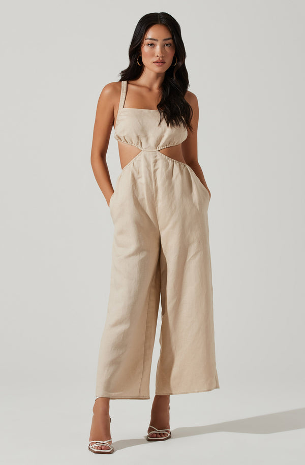 パンツ marjour EFFORTLESS AIRY WIDE JUMPSUIT マージュール marjour EFFORTLESS AIRY WIDE JUMPSUIT （BLACK