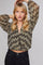 Primadonna Chevron Wrap Top