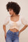 Skipper Ruched Short Sleeve Sweater