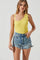 Shanice Ribbed Knit Cutout Bodysuit