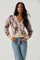 Rosette Floral Cardigan
