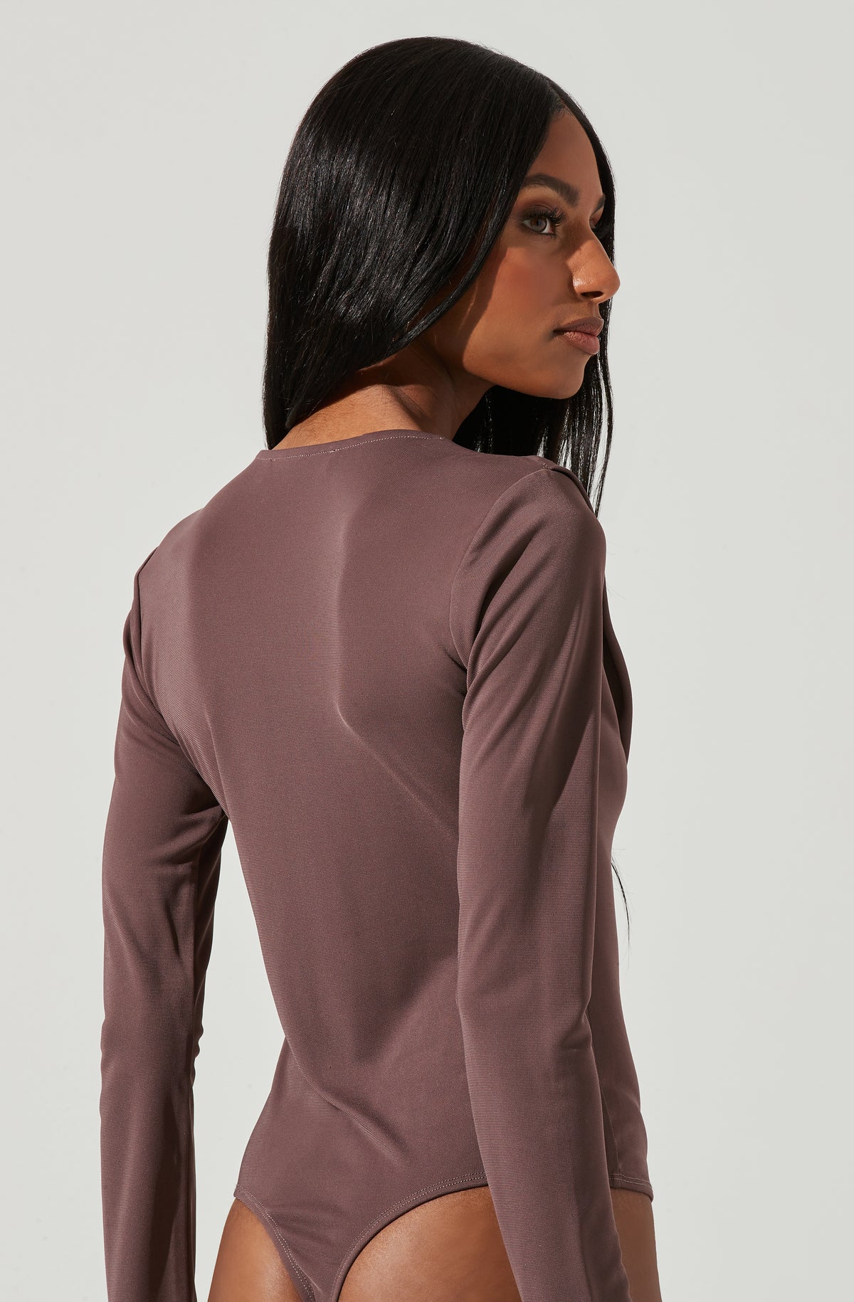 Kimberly Cowl Neck Long Sleeve Bodysuit