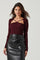Maude Halter Long Sleeve Bodysuit