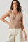 Carter Knit V Neck Vest