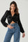 Nix Twist Front Long Sleeve Top