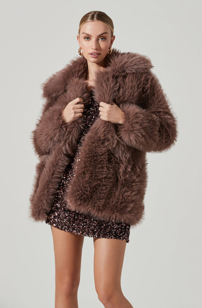 Hadley Faux Fur Coat