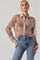 Maxine Sheer Sequin Long Sleeve Top