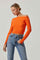 Alessandra Ribbed Off Shoulder Sweater