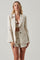 Ayra Front Button Blazer