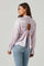 Sticky add to cart - Bradford Satin Open Back Long Sleeve Top