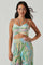 Savine Ruched Tie Dye Halter Top
