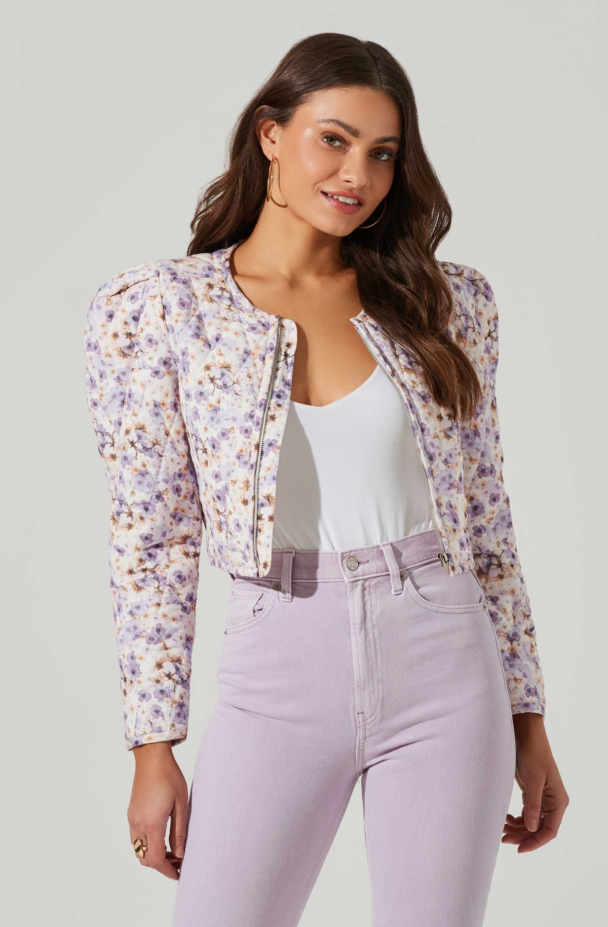 Puff sleeve new arrivals jacket