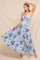 Holland Ruffle Tie Dye Maxi Dress