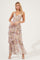 Sticky add to cart - Rosana Floral Tiered Ruffle Maxi Dress