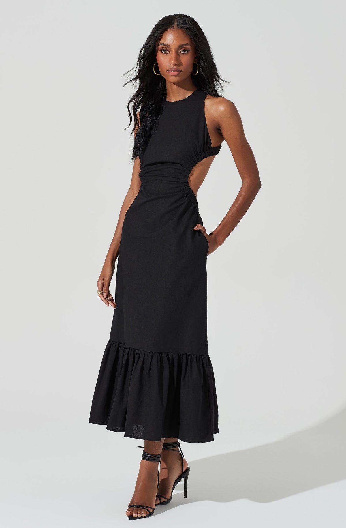 Audrey Maxi Dress in Black curated on LTK