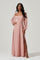 Lucinda Square Neck Long Sleeve Maxi Dress