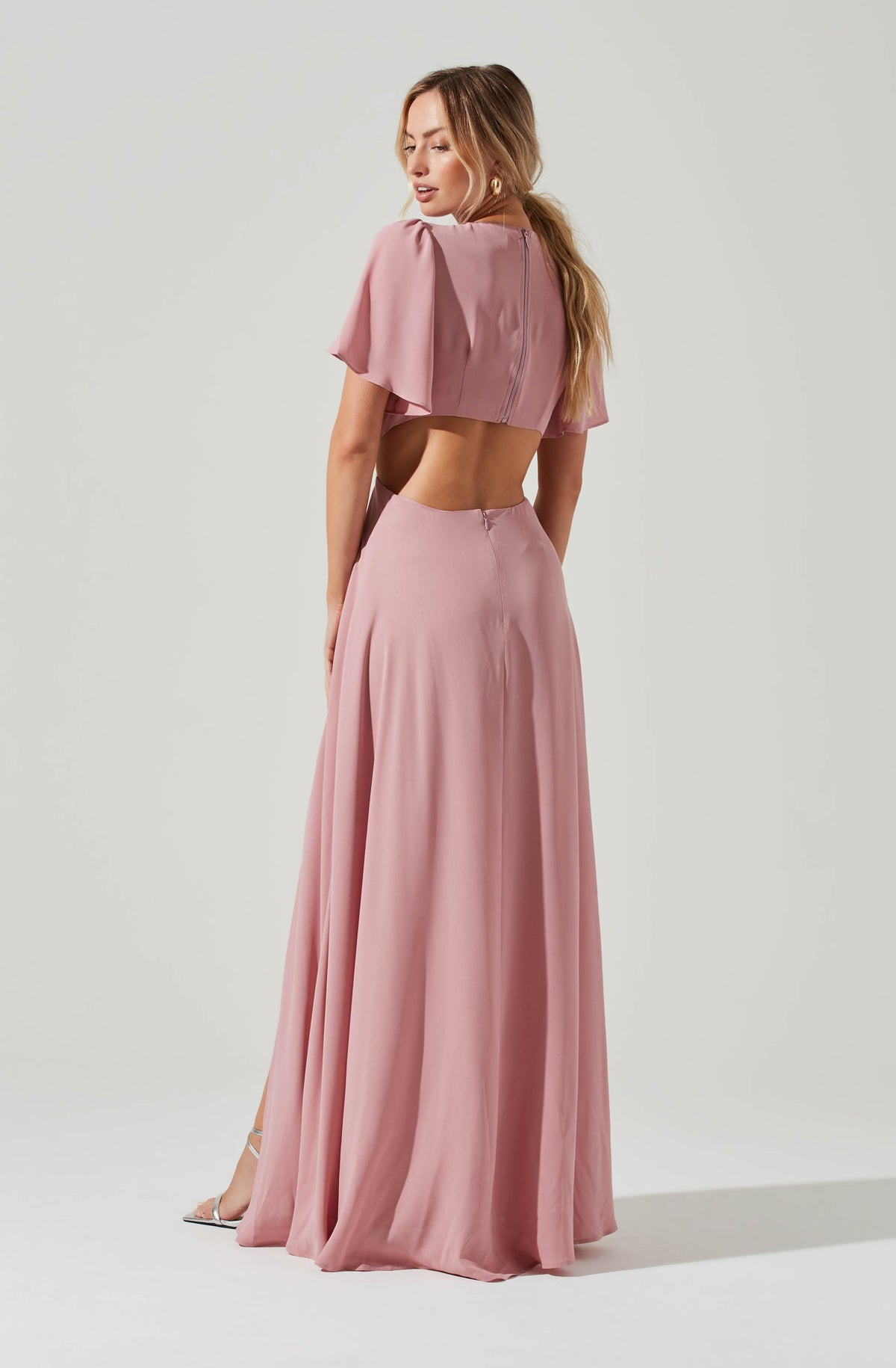 Vintage rose maxi dress clearance