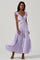 Cut Out Flutter Maxi Dress