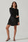 Sticky add to cart - Cowl Neck Long Sleeve Mini Dress