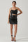 Cynthia Faux Leather Mini Dress